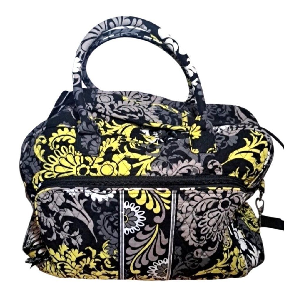 Vera‎ Bradley Large Quilted Shoulder Tote Laptop Bag